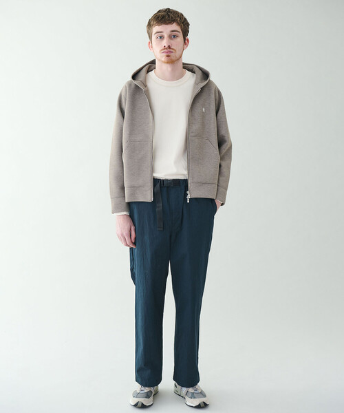 GYMPHLEX（ジムフレックス）の「Gymphlex | ヘビーウェイトジャージー 長袖ビッグTシャツ MEN（Tシャツ/カットソー・メンズ・ブルー/ダークグレー/アイボリー・L/M）」の8枚目の写真