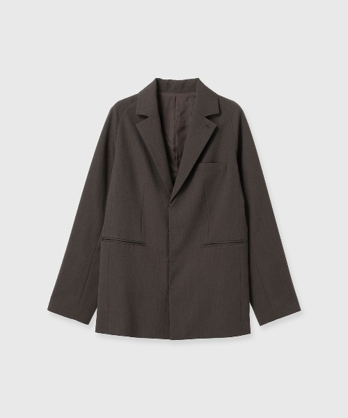 CREDONA（クレドナ）の「SAVILE WOOL HOOK JACKET/サビルウールフックジャケット（テーラードジャケット・レディース・グレー/ブラウン/ベージュ・0/1）」の15枚目の写真