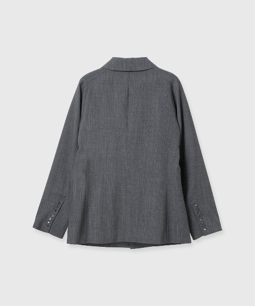 CREDONA（クレドナ）の「SAVILE WOOL HOOK JACKET/サビルウールフックジャケット（テーラードジャケット・レディース・グレー/ブラウン/ベージュ・0/1）」の17枚目の写真