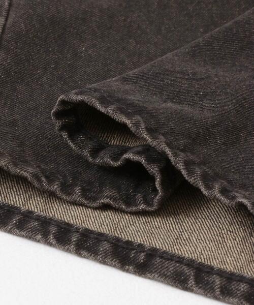 SENSE OF PLACE by URBAN RESEARCH（センスオブプレイスバイアーバンリサーチ）の「ヴィンテージライクデニムワイドパンツ（デニムパンツ・メンズ・ブラック/ネイビー/インディゴブルー・MEDIUM/LARGE）」の11枚目の写真