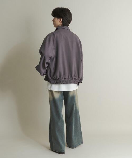 SENSE OF PLACE by URBAN RESEARCH（センスオブプレイスバイアーバンリサーチ）の「ヴィンテージライクデニムワイドパンツ（デニムパンツ・メンズ・ブラック/ネイビー/インディゴブルー・MEDIUM/LARGE）」の20枚目の写真