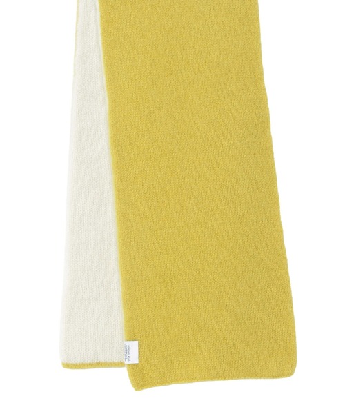 MACKINTOSH PHILOSOPHY（ﾏｯｷﾝﾄｯｼｭ ﾌｨﾛｿﾌｨｰ）の「ギフトBOX付き ウール100％ ”ROLL MUFFLER” リバーシブル マフラー（ストール/ショール・レディース・オレンジ/ベージュ/ピンク/レモンイエロー/ブルー系その他・FREE）」の17枚目の写真