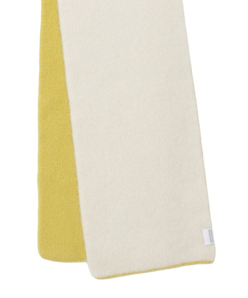 MACKINTOSH PHILOSOPHY（ﾏｯｷﾝﾄｯｼｭ ﾌｨﾛｿﾌｨｰ）の「ギフトBOX付き ウール100％ ”ROLL MUFFLER” リバーシブル マフラー（ストール/ショール・レディース・オレンジ/ベージュ/ピンク/レモンイエロー/ブルー系その他・FREE）」の18枚目の写真