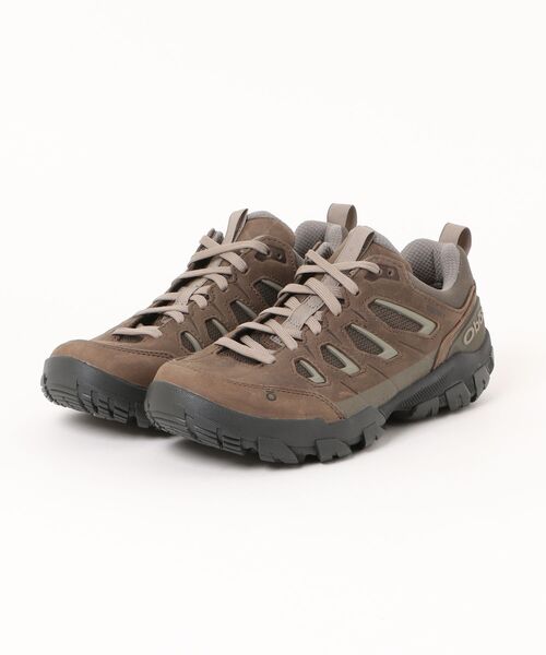 Oboz(オボズ)の「【Oboz/オボズ】Men's Sawtooth X Low B-DRY/防水 トレッキングシューズ アウトドア ハイキング(スニーカー・メンズ・チャコールグレー/ブラウン/ライトブラウン・25.5cm/26cm/26.5cm/27cm/27.5cm/28cm/28.5cm/29cm)」の2枚目の写真