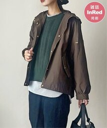 ikka | 【雑誌InRed11月号掲載】ピケライトマウンテンパーカ(ブルゾン)