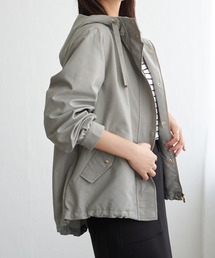 ikka（イッカ）の「【雑誌InRed11月号掲載】ピケライトマウンテンパーカ（ブルゾン）」