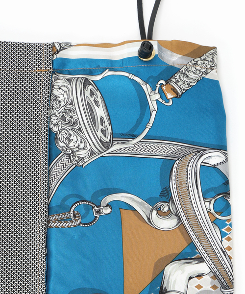 manipuri（マニプリ）の「manipuri マニプリ 刺繍プリントトートL  0153252402（トートバッグ・レディース・ブルー・FREE）」の7枚目の写真