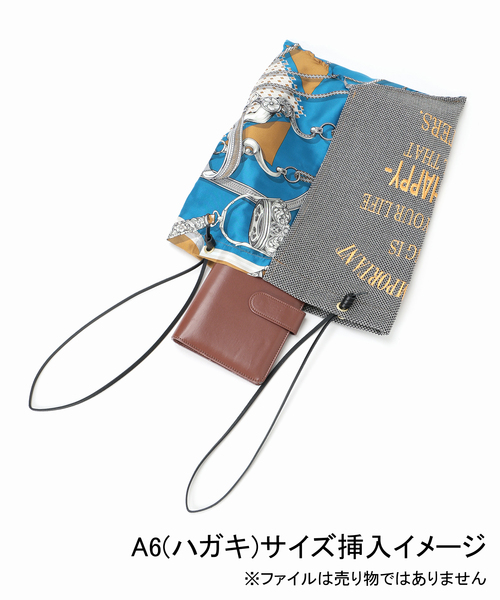 manipuri（マニプリ）の「manipuri マニプリ 刺繍プリントトートL  0153252402（トートバッグ・レディース・ブルー・FREE）」の12枚目の写真