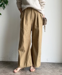 SALE❗️caramel ジオプリント柄　トラウザーパンツ SALE❗️caramel ジオプリント柄 トラウザーパンツ