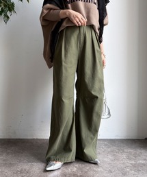 DouDou | タックトラウザーパンツ(その他パンツ)