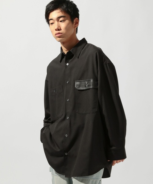 セール】ワイドスリーブオーバーシャツ（シャツ/ブラウス）｜niko and