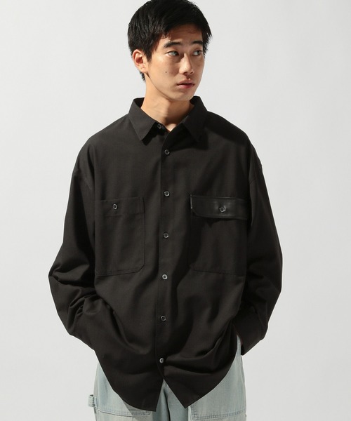 セール】ワイドスリーブオーバーシャツ（シャツ/ブラウス）｜niko and