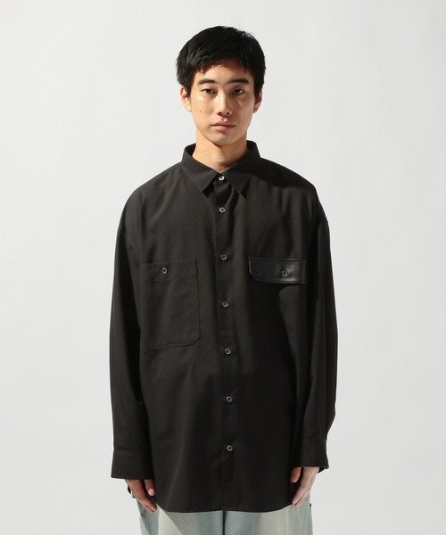 セール】ワイドスリーブオーバーシャツ（シャツ/ブラウス）｜niko and