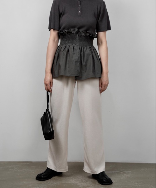 lawgy（ラウジー）の「2way landscape pouch set bag / 2wayランドスケープポーチセットバッグ（ショルダーバッグ・レディース・クリーム/キャメル/ブラック・FREE）」の19枚目の写真