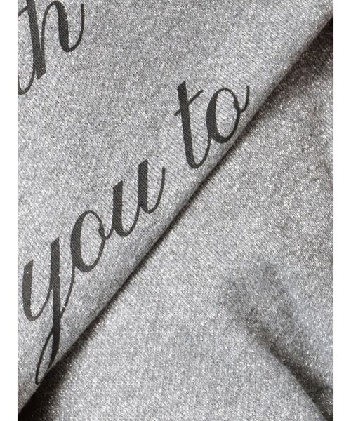 jouetie（ジュエティ）の「ラメクロップドZIPフーディー【セットアップ対応】ジップパーカー（パーカー・レディース・グレー/ピンク・MEDIUM）」の15枚目の写真