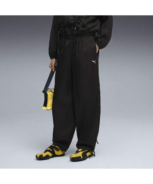 PUMA(プーマ)の「PUMA プーマ ウィメンズ デア トゥ ウーブン パンツ(その他パンツ・レディース・ブラック/ライトカーキ・LARGE/MEDIUM/X-LARGE/SMALL)」の1枚目の写真