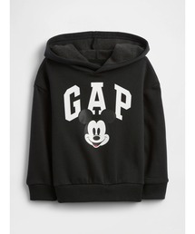 GAP（ギャップ）の「babyGap × ディズニー ミッキーマウス リラックスフィット GAPロゴパーカー（パーカー）」