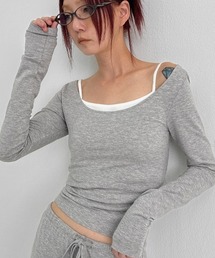 [MADE] チコワイドUネック長袖Tシャツ