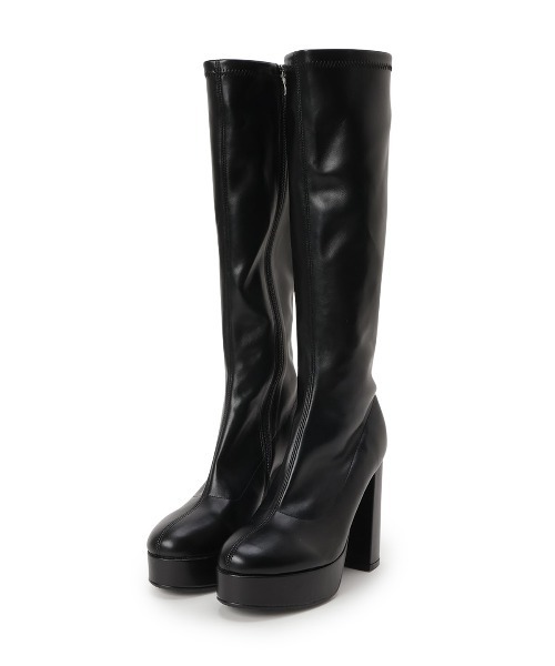 WILLSELECTION（ウィルセレクション）の「厚底ロングブーツ（ブーツ・レディース・モカ/ブラック/ブラック系その他・SMALL/MEDIUM/LARGE）」の20枚目の写真