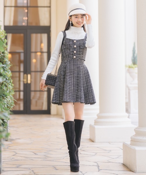 WILLSELECTION（ウィルセレクション）の「厚底ロングブーツ（ブーツ・レディース・モカ/ブラック/ブラック系その他・SMALL/MEDIUM/LARGE）」の9枚目の写真