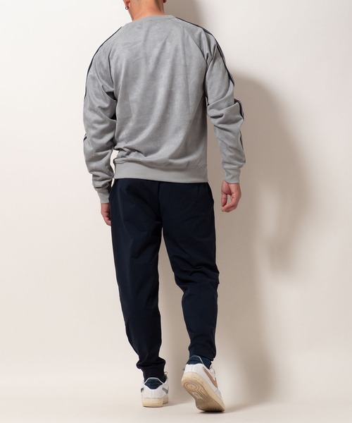 BAYBLO(ベイブロ)の「(SA) スウェード ロゴ ライン トレーナー(スウェット・メンズ・ブラック/ブラウン/グレー/アイボリー・M/L/LL)」の14枚目の写真