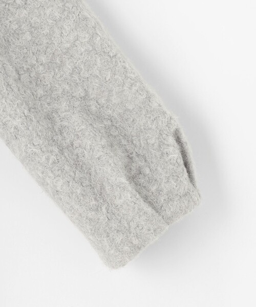 2WAY】ブークレーシャギーラメ アウター（ピーコート）｜ANY SIS