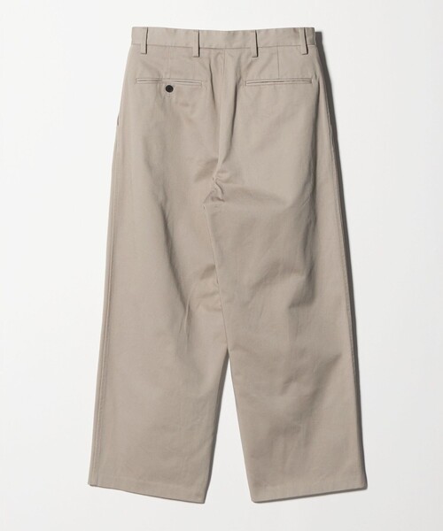 ダルカラー ワイド チノパンツ（チノパンツ）｜BEAUTY&YOUTH