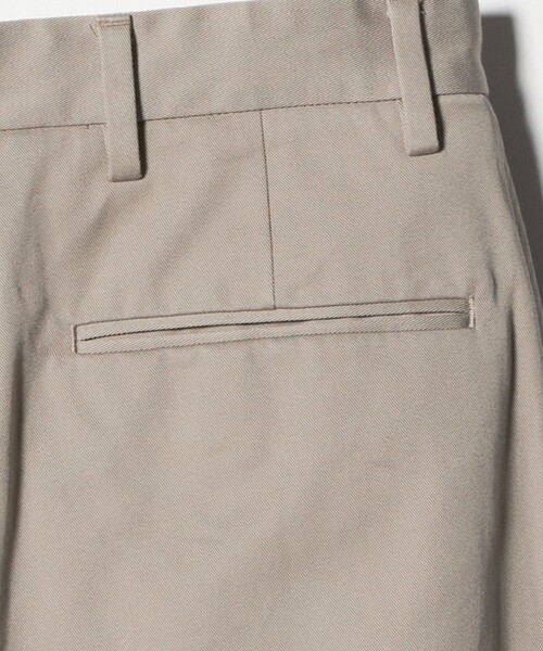 BEAUTY&YOUTH UNITED ARROWS（ビューティーアンドユースユナイテッドアローズ）の「ダルカラー 2プリーツ ワイド チノパンツ NO.11（チノパンツ・メンズ・オリーブ/オフホワイト・S/M/L/XL）」の15枚目の写真