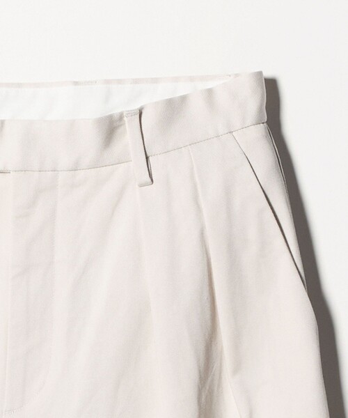 BEAUTY&YOUTH UNITED ARROWS（ビューティーアンドユースユナイテッドアローズ）の「ダルカラー 2プリーツ ワイド チノパンツ NO.11（チノパンツ・メンズ・オリーブ/オフホワイト・S/M/L/XL）」の21枚目の写真