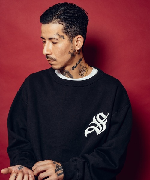 Subciety(サブサエティ)の「icon sweatshirt(スウェット・メンズ・グレー/ネイビー/ブラック・MEDIUM/SMALL/X-LARGE/LARGE/XX-LARGE/X-SMALL)」の1枚目の写真
