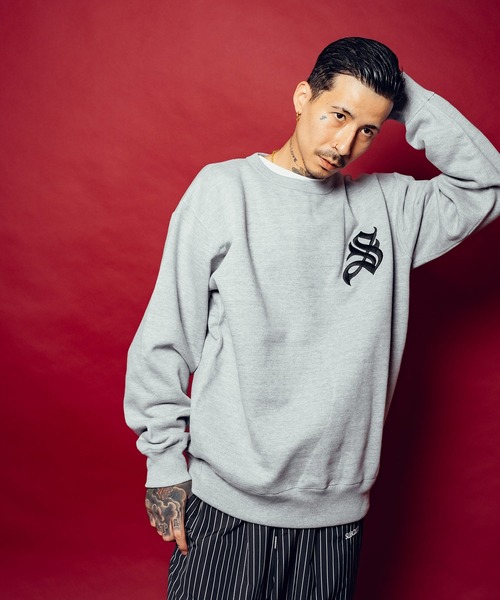 Subciety(サブサエティ)の「icon sweatshirt(スウェット・メンズ・グレー/ネイビー/ブラック・MEDIUM/SMALL/X-LARGE/LARGE/XX-LARGE/X-SMALL)」の11枚目の写真