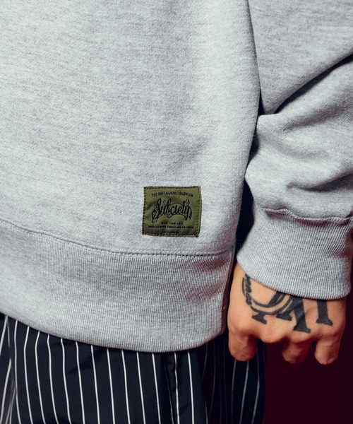 Subciety(サブサエティ)の「icon sweatshirt(スウェット・メンズ・グレー/ネイビー/ブラック・MEDIUM/SMALL/X-LARGE/LARGE/XX-LARGE/X-SMALL)」の12枚目の写真