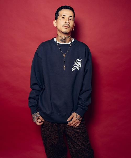 Subciety(サブサエティ)の「icon sweatshirt(スウェット・メンズ・グレー/ネイビー/ブラック・MEDIUM/SMALL/X-LARGE/LARGE/XX-LARGE/X-SMALL)」の14枚目の写真