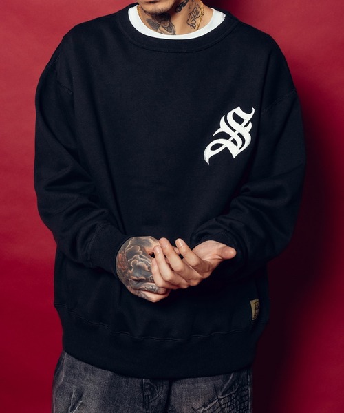 Subciety(サブサエティ)の「icon sweatshirt(スウェット・メンズ・グレー/ネイビー/ブラック・MEDIUM/SMALL/X-LARGE/LARGE/XX-LARGE/X-SMALL)」の4枚目の写真