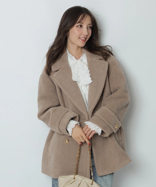 セミコクーンボアPコート（ダウンジャケット/コート）｜Apuweiser