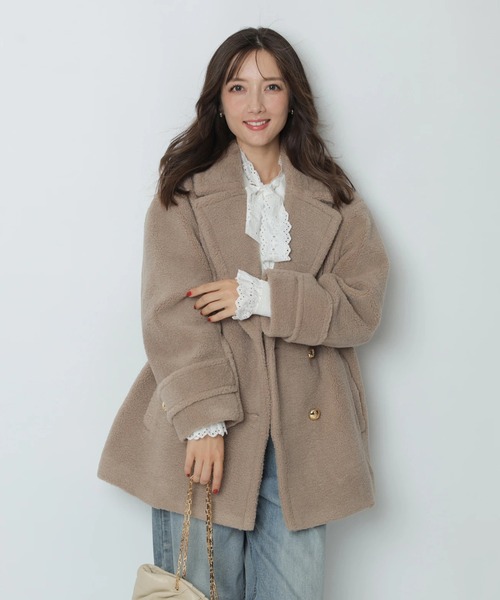 セミコクーンボアPコート（ダウンジャケット/コート）｜Apuweiser