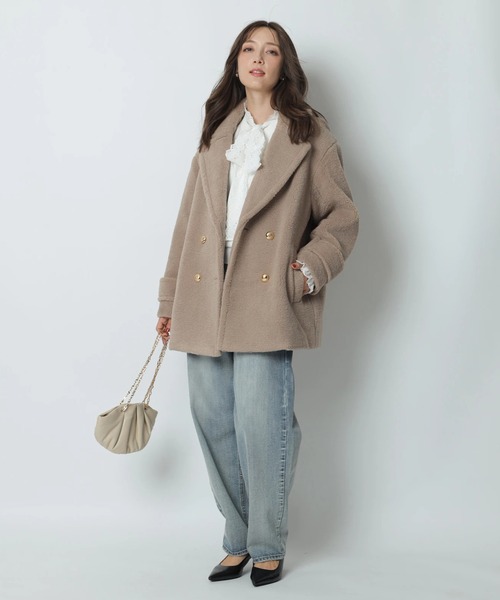 セミコクーンボアPコート（ダウンジャケット/コート）｜Apuweiser