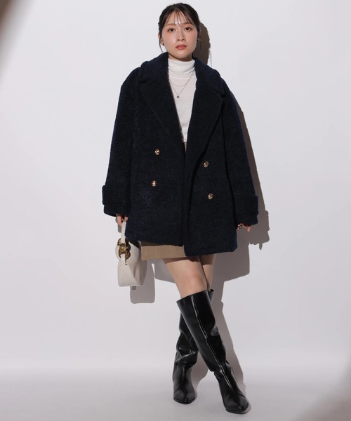 セミコクーンボアPコート（ダウンジャケット/コート）｜Apuweiser