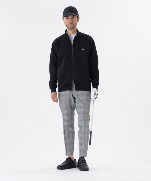 セール】【new balance golf】スウェット フルジップ スタンドネック