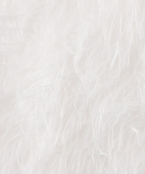 LOVELESS（ラブレス）の「フェザージャカードブルゾン（ブルゾン・レディース・ライトグリーン/オフホワイト・36）」の7枚目の写真