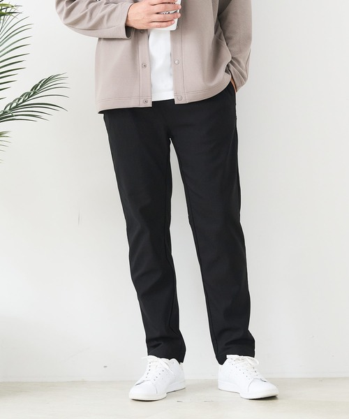 Blue Standard (ブルースタンダード)の「【BLUE STANDARD/ブルースタンダード】快適!スーパーストレッチ起毛イージーパンツ レギュラーストレート 暖パン イージーケア ウエストゴム UVカット(その他パンツ・メンズ・ネイビー/ブラック/ベージュ・MEDIUM/LARGE/X-LARGE)」の2枚目の写真