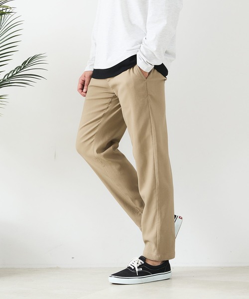 Blue Standard (ブルースタンダード)の「【BLUE STANDARD/ブルースタンダード】快適!スーパーストレッチ起毛イージーパンツ レギュラーストレート 暖パン イージーケア ウエストゴム UVカット(その他パンツ・メンズ・ネイビー/ブラック/ベージュ・MEDIUM/LARGE/X-LARGE)」の15枚目の写真