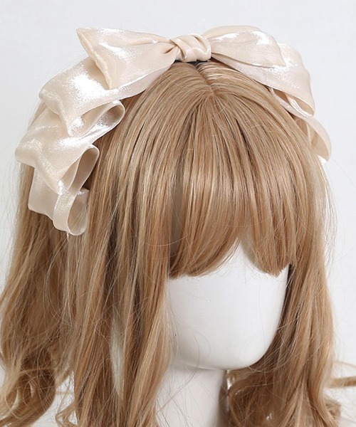 セール】【urge select】リボン ウエーブデザイン フェミニン