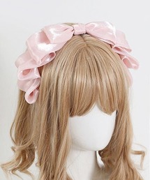 Mayree（メイリー）の「【urge select】リボン ウエーブデザイン フェミニン カチューシャ【8色展開】（カチューシャ）」