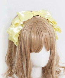 Mayree（メイリー）の「【urge select】リボン ウエーブデザイン フェミニン カチューシャ【8色展開】（カチューシャ）」