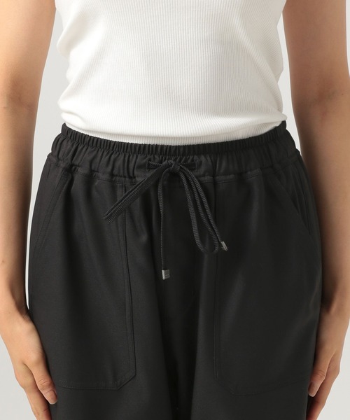 BAYFLOW（ベイフロー）の「裏起毛ベイカーパンツ（その他パンツ・レディース・ブラウン/ブラック/アイボリー・MEDIUM/SMALL）」の8枚目の写真