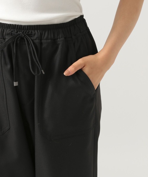 BAYFLOW（ベイフロー）の「裏起毛ベイカーパンツ（その他パンツ・レディース・ブラウン/ブラック/アイボリー・MEDIUM/SMALL）」の9枚目の写真