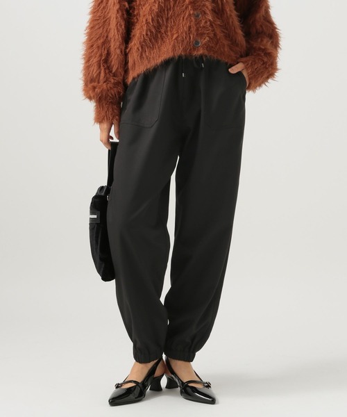 BAYFLOW（ベイフロー）の「裏起毛ベイカーパンツ（その他パンツ・レディース・ブラウン/ブラック/アイボリー・MEDIUM/SMALL）」の21枚目の写真