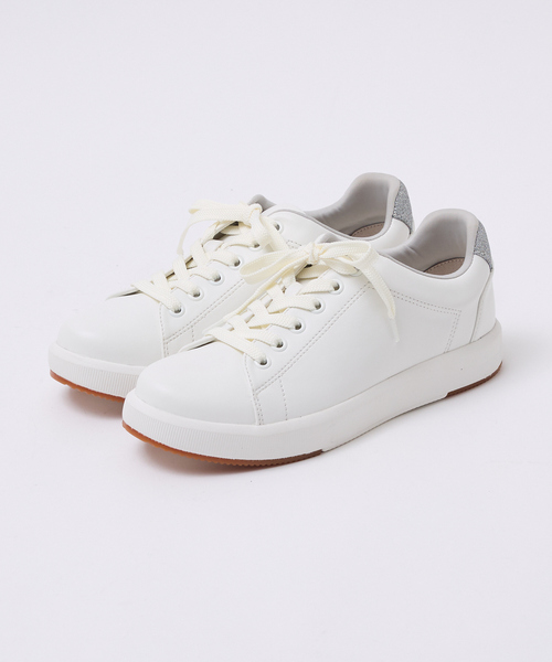 Au BANNISTER(オゥバニスター)の「【販売店舗限定】コートソール 最高スニーカー(スニーカー・レディース・ダークブラウン/ブラック/シルバー・38/37/36/35/39)」の3枚目の写真