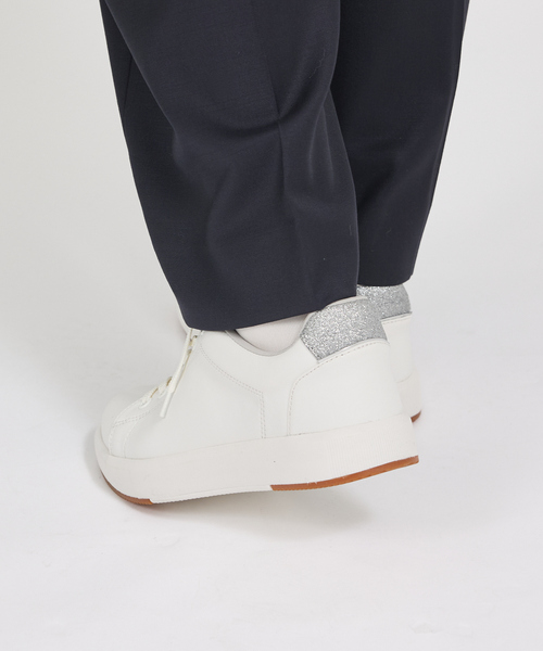 Au BANNISTER(オゥバニスター)の「【販売店舗限定】コートソール 最高スニーカー(スニーカー・レディース・ダークブラウン/ブラック/シルバー・38/37/36/35/39)」の9枚目の写真